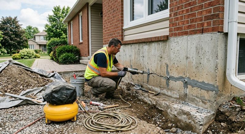 Basement Foundation Repair in Braintree, MA