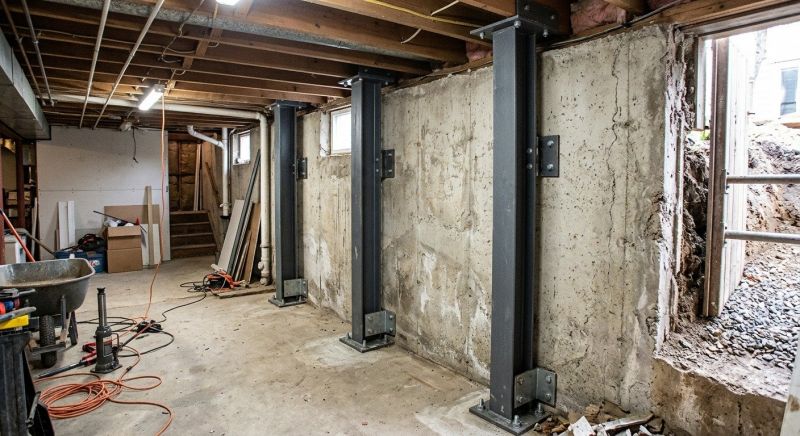 Basement Stabilization in Attleboro, MA