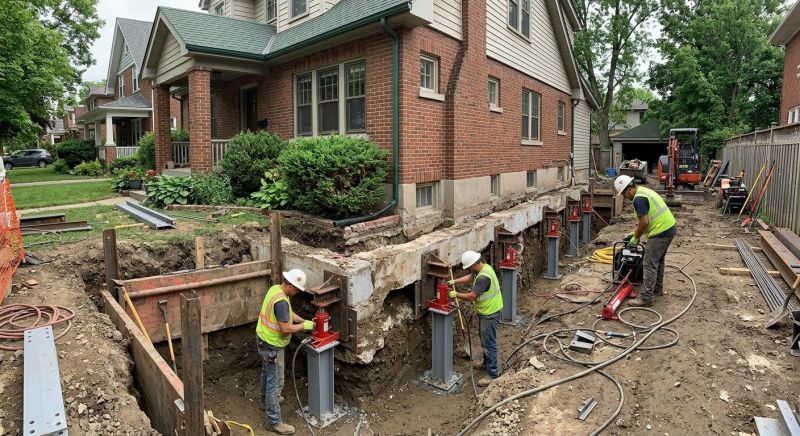 Basement Underpinning in Attleboro, MA