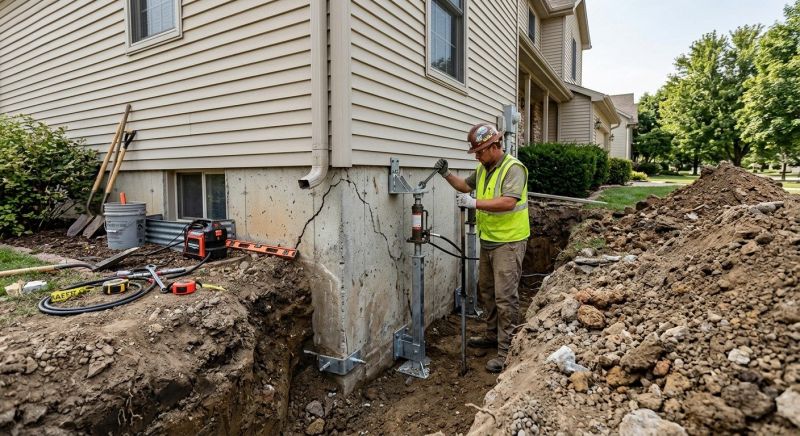 Building Foundation Repair in Abington, MA