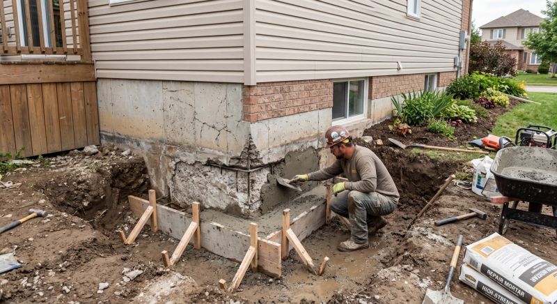 Building Foundation Repair in Cranston, RI