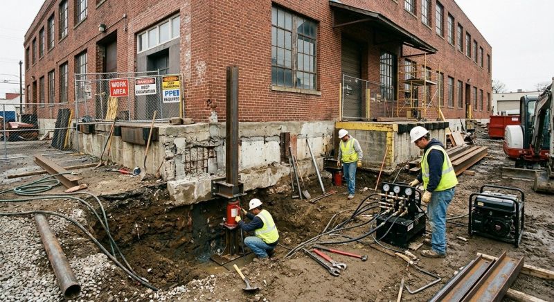 Building Foundation Repair in Douglas, MA
