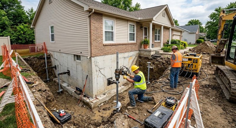 Building Foundation Repair in Natick, MA