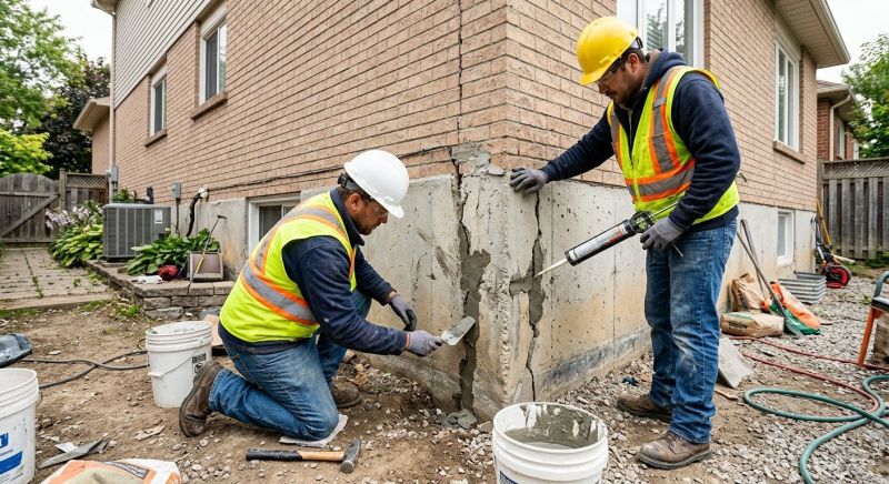 Building Foundation Repair in Sharon, MA
