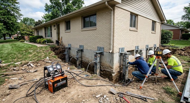 Concrete Foundation Leveling in Milton, MA