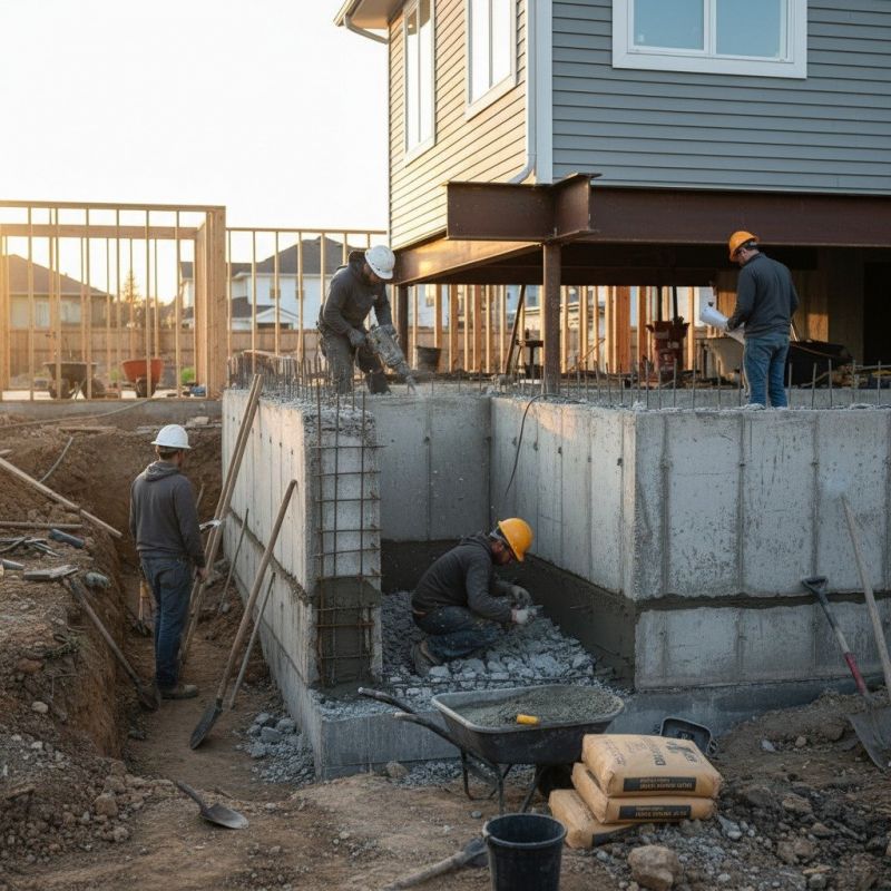 Concrete Foundation Repair in Raynham, MA