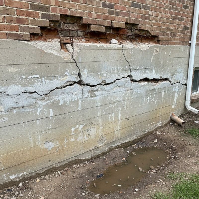 Cracked Foundation Repair in Hyde Park, MA