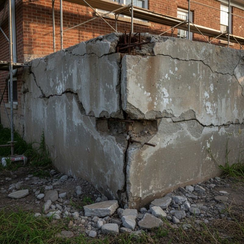 Cracked Foundation Repair in Plymouth County, MA