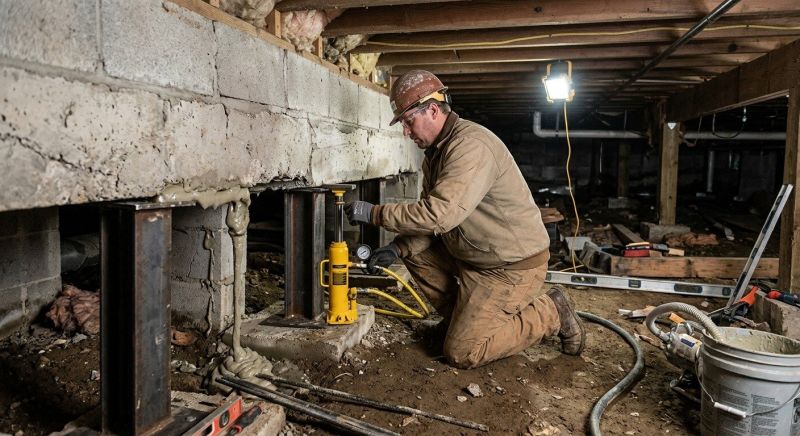 Crawlspace Foundation Repair in Barrington, RI