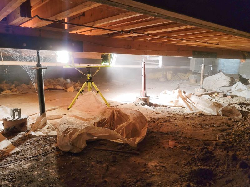 Crawlspace Foundation Repair in Taunton, MA