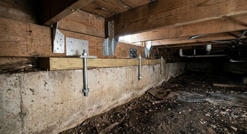 Crawlspace Structural Repair in Attleboro, MA
