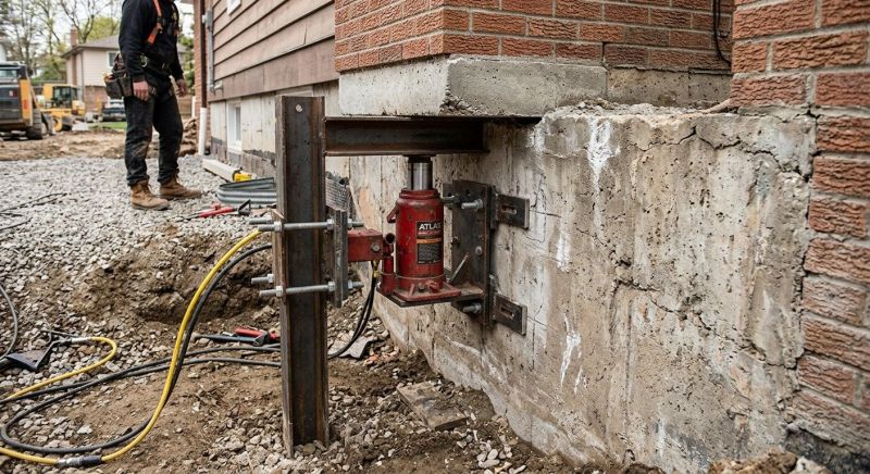 Foundation Jacking in Blackstone, MA