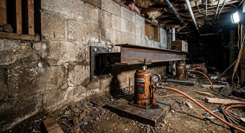 Foundation Jacking in East Greenwich, RI