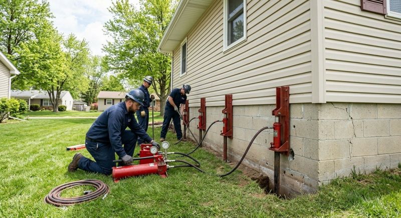 Foundation Jacking in Fall River, MA