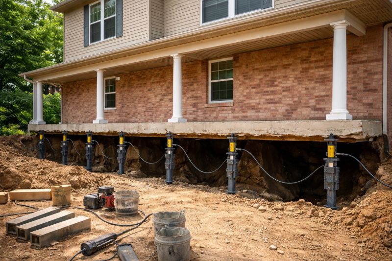 Foundation Jacking in Millis, MA