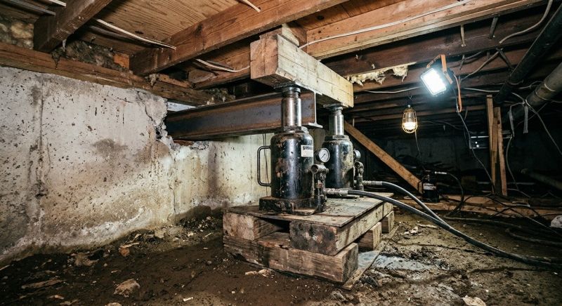 Foundation Jacking in Woonsocket, RI