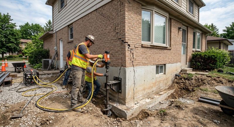 Foundation Lifting in Avon, MA