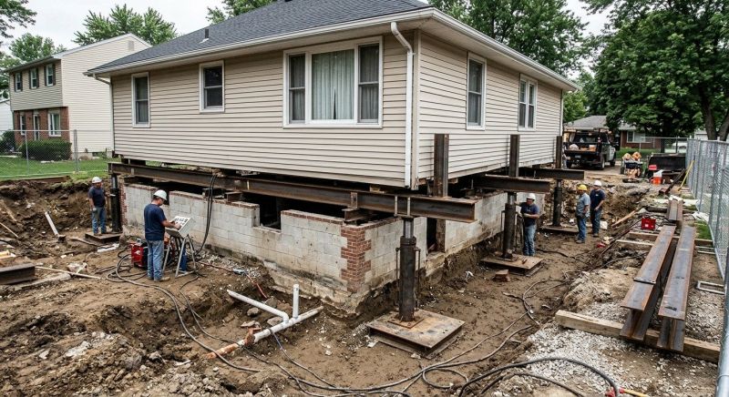 Foundation Lifting in Bristol County, RI