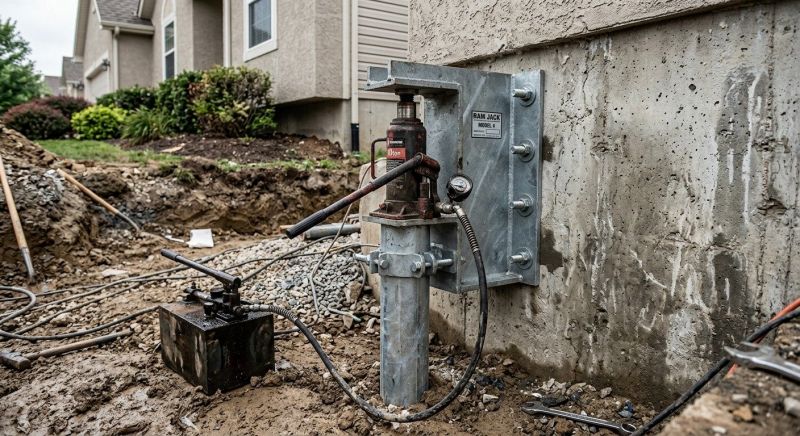 Foundation Pier Leveling in Attleboro, MA