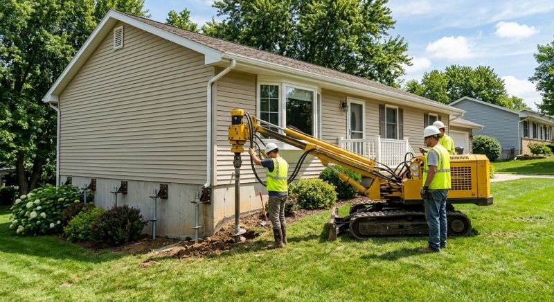 Foundation Raising in Fall River, MA