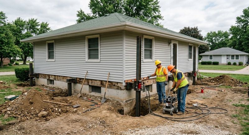 Foundation Raising in Medfield, MA