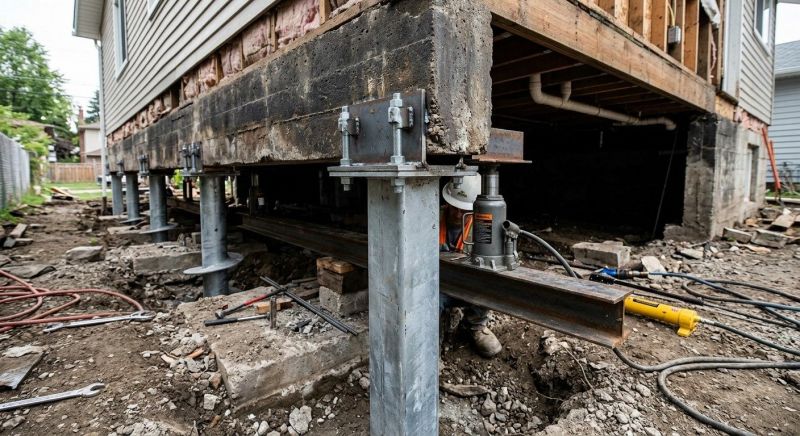 Foundation Raising in Tiverton, RI