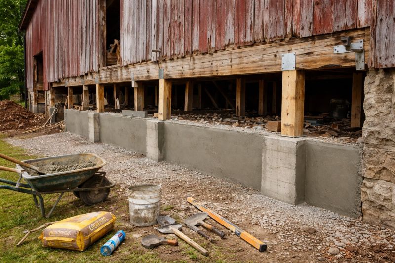 Foundation Renovation in Attleboro, MA