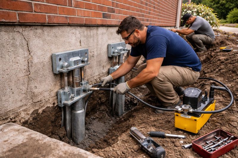 Foundation Repair in Foxboro, MA