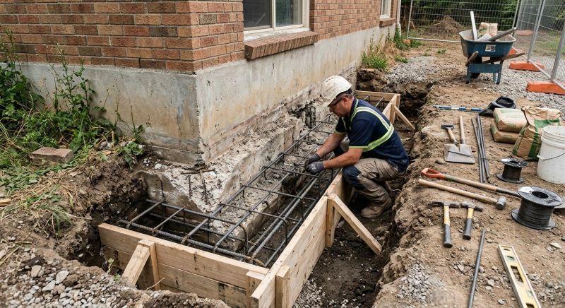 Foundation Repair in South Walpole, MA