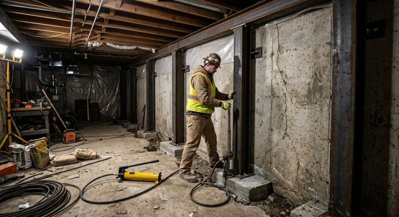 Foundation Stabilizing in Blackstone, MA