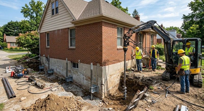 Foundation Stabilizing in Braintree, MA