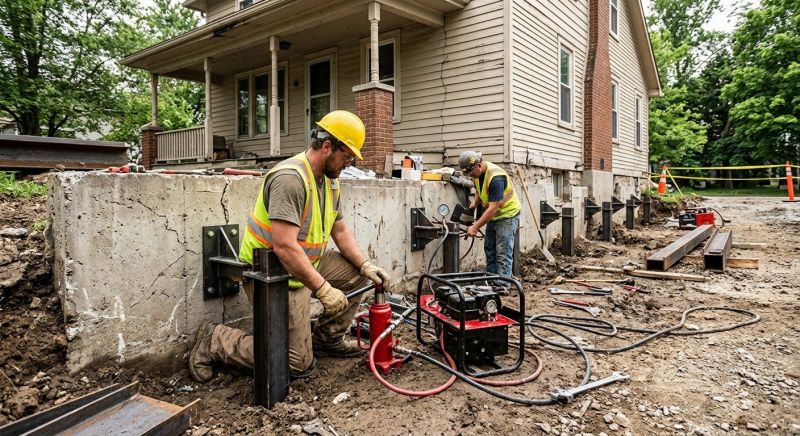 Foundation Stabilizing in Framingham, MA