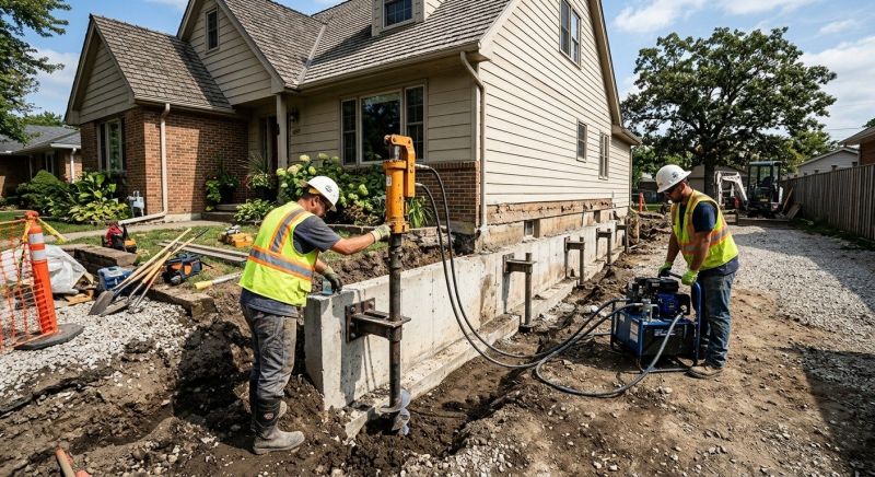 Foundation Stabilizing in Attleboro, MA