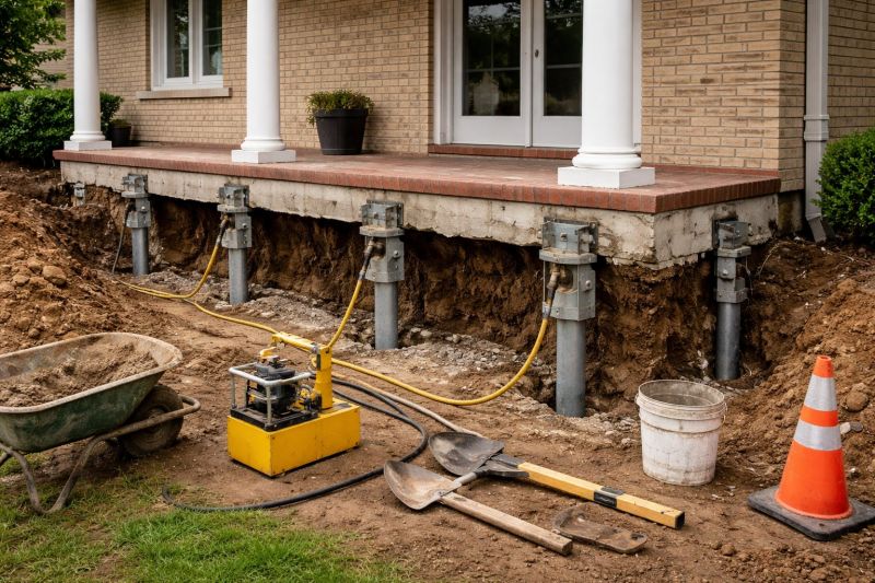 Foundation Stabilizing in North Scituate, RI