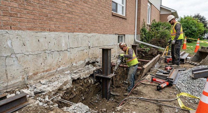 Foundation Structural Repair in Hanson, MA