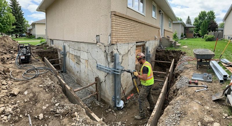 Foundation Structural Repair in Hopkinton, MA