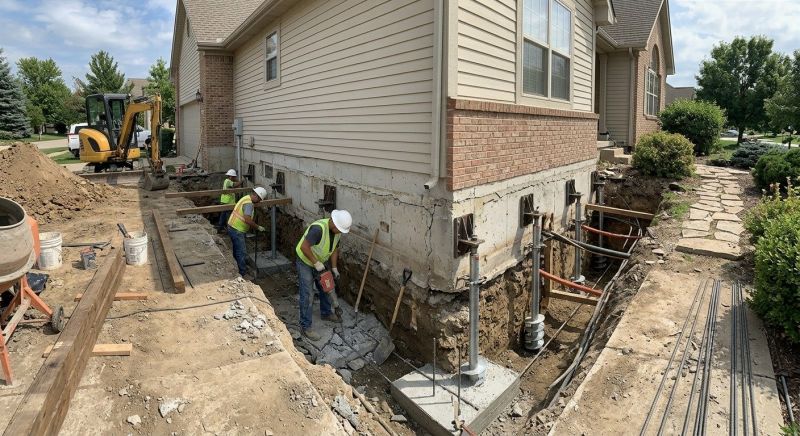 Foundation Underpinning in Attleboro, MA