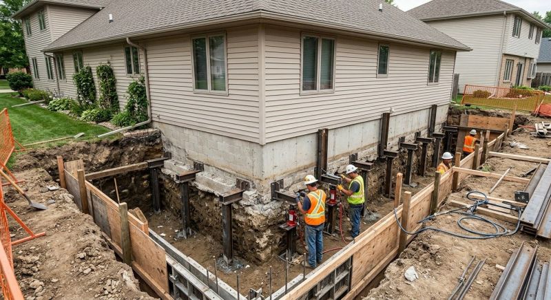 Foundation Underpinning in Attleboro, MA