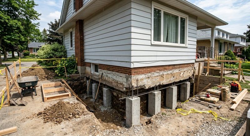 Foundation Underpinning in Attleboro, MA