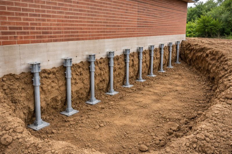 Helical Pile Installation in Attleboro, MA