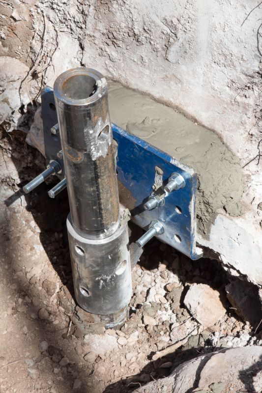 Helical Pile Installation in Attleboro, MA