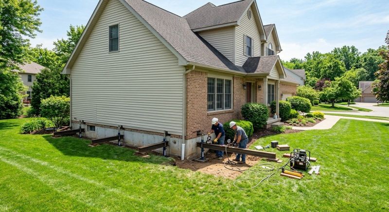Home Foundation Leveling in Abington, MA