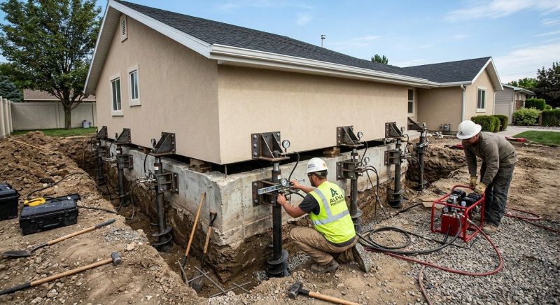 Home Foundation Leveling in East Taunton, MA