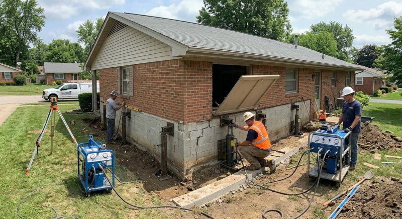 Home Foundation Leveling in Milford, MA