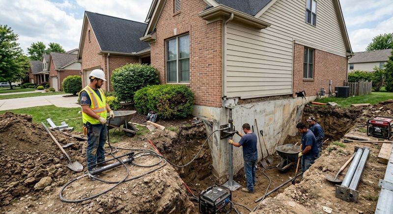 Home Foundation Repair in East Greenwich, RI