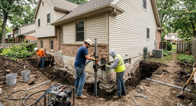 House Foundation Repair in Bristol County, RI