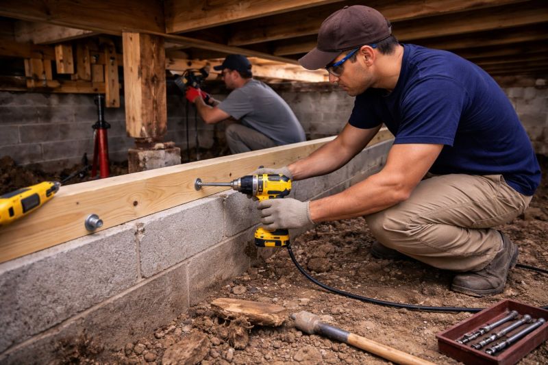 House Foundation Repair in Rockland, MA
