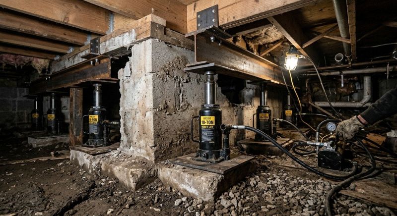 House Leveling in Bellingham, MA