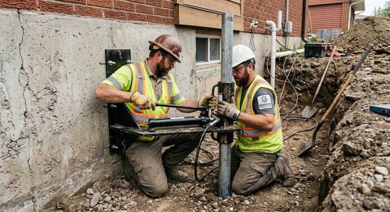Settling Foundation Service in Avon, MA