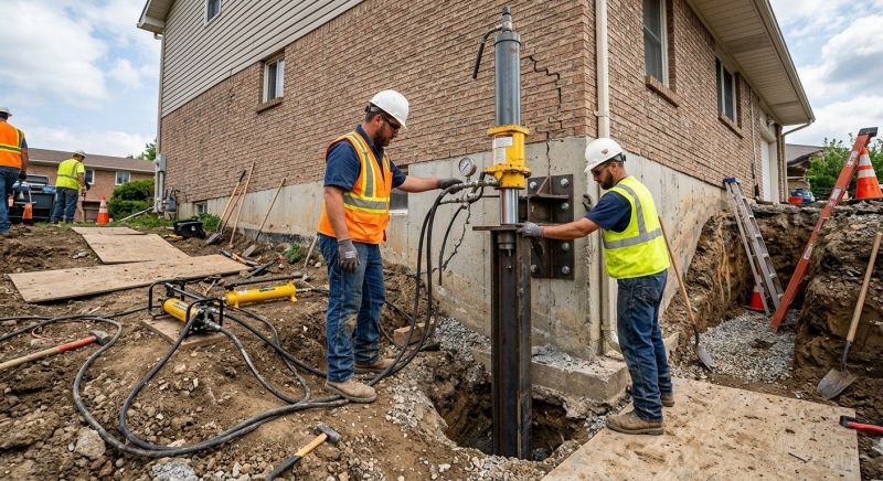 Settling Foundation Service in Rehoboth, MA